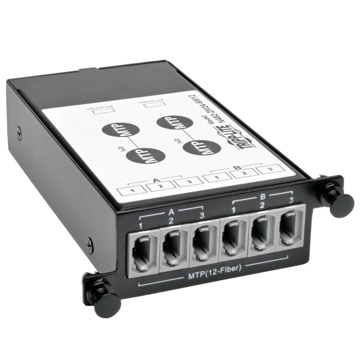 Tripp Lite N482-2M24-6M12 100Gb/120Gb To 40Gb Breakout Cassette - (X2) 24-Fiber Mtp/Mpo ( Male