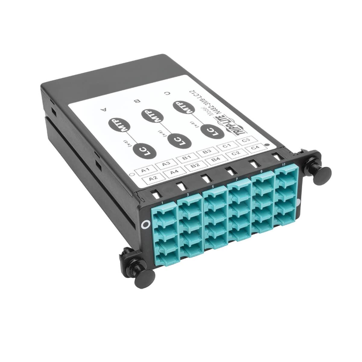 Tripp Lite N482-3M8-Lc12 40/100Gb Breakout Cassette, 40Gb To 4 X 10Gb, 100Gb To 4 X 25Gb (X3)