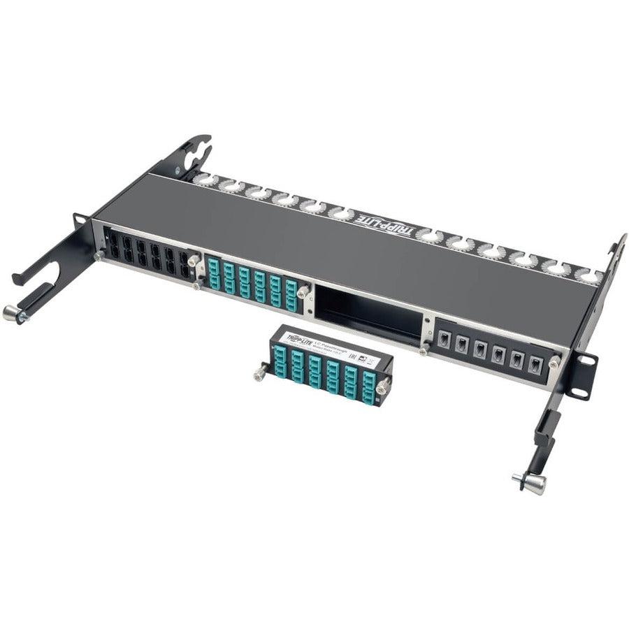 Tripp Lite N484-12Lc 10Gbe Pass-Through Cassette - (X12) Lc Duplex