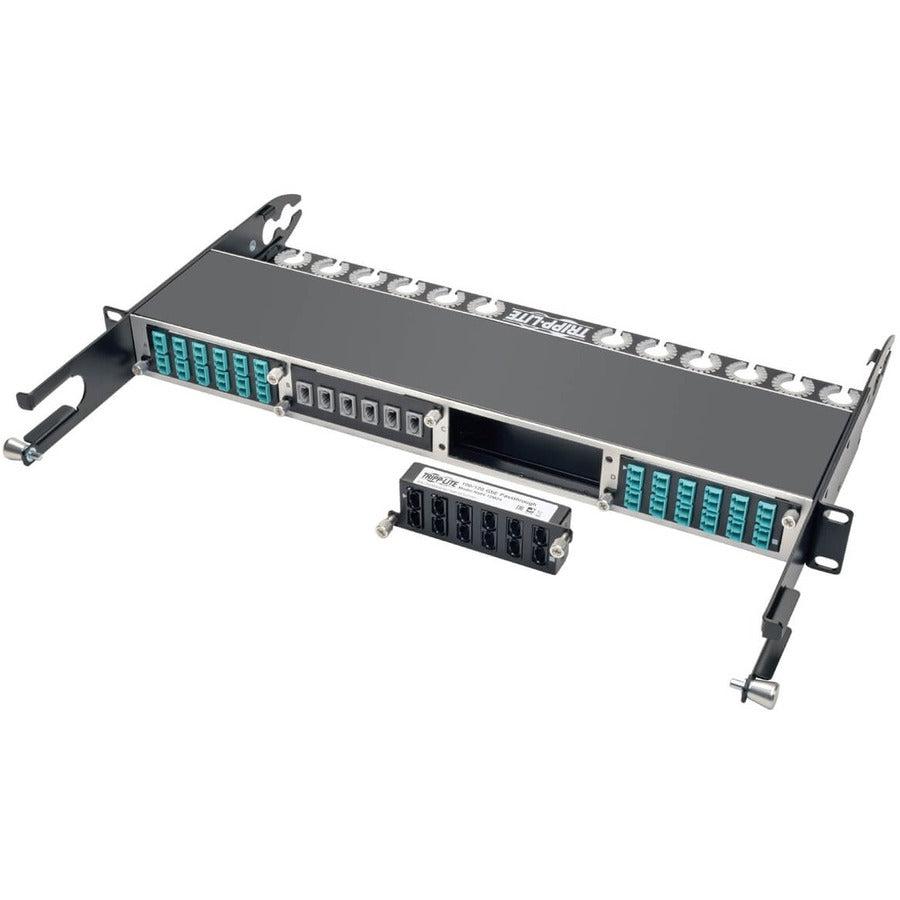 Tripp Lite N484-12M24 100Gb/120Gb Pass-Through Cassette - (X12) 24-Fiber Mtp/Mpo ( Female )