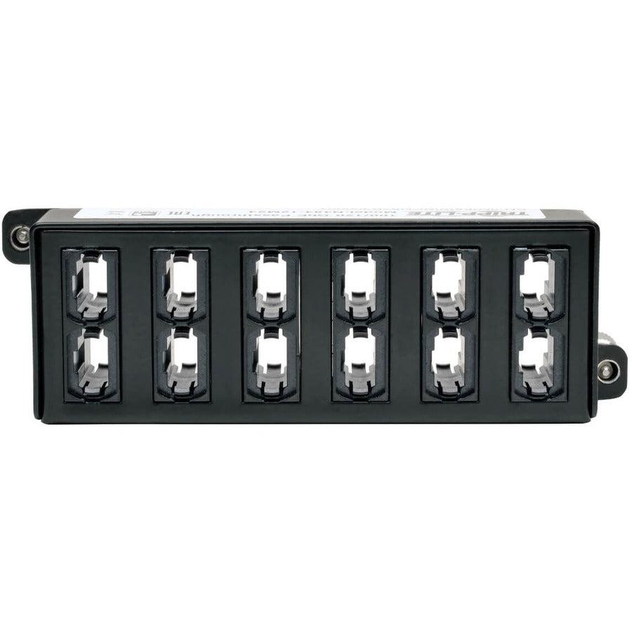 Tripp Lite N484-12M24 100Gb/120Gb Pass-Through Cassette - (X12) 24-Fiber Mtp/Mpo ( Female )