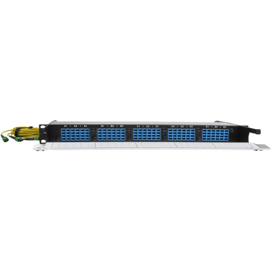 Tripp Lite N48K-15M8L60S-B 40/100Gb Fiber Breakout Patch Panel, 40Gb To 4 X 10Gb, 100Gb To 4 X 25Gb,