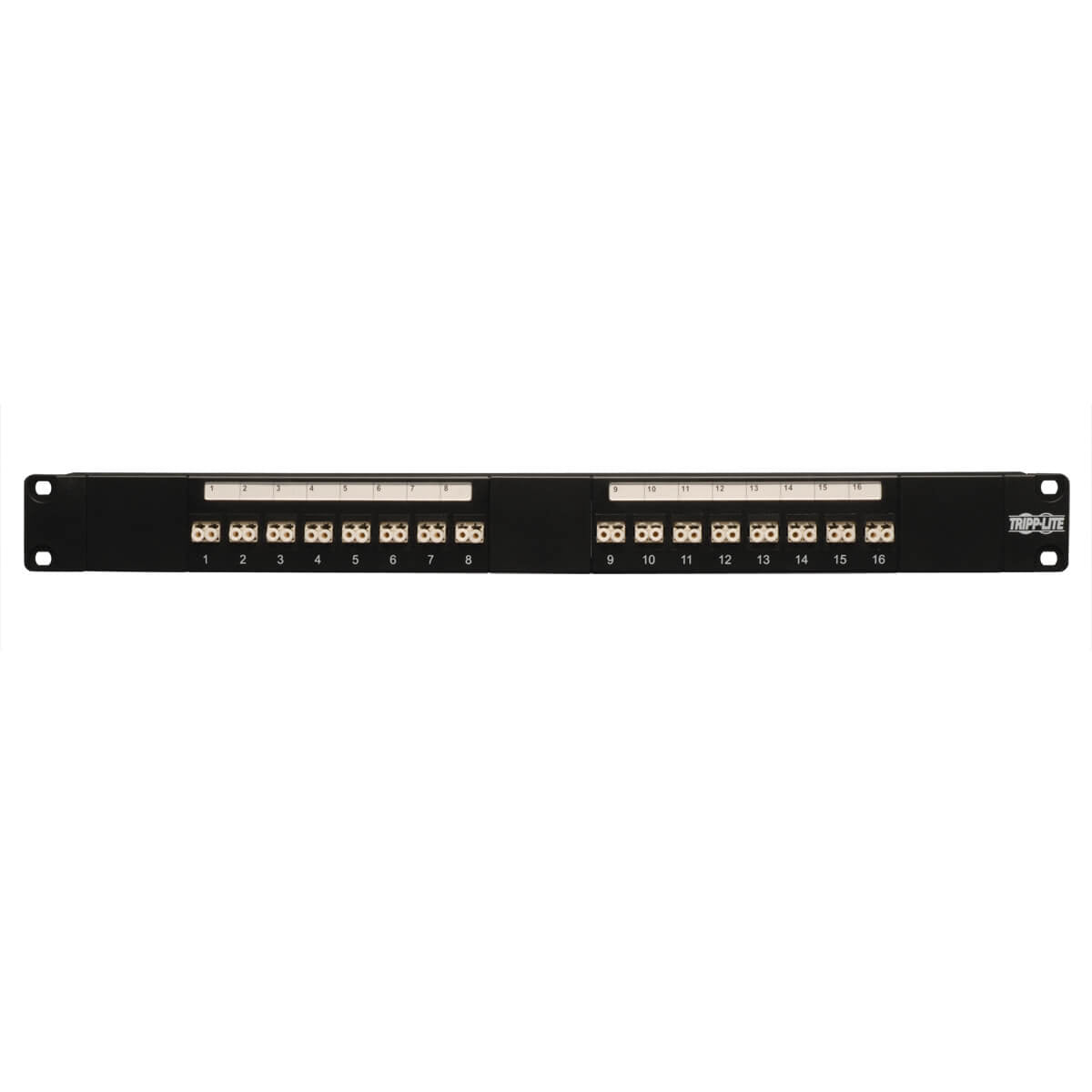 Tripp Lite N490-016-Lclc 16-Port Fiber Patch Panel, 1U (Lc/Lc), Multimode Or Singlemode