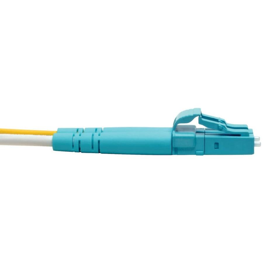 Tripp Lite N820-02M-Om5 100G Duplex Multimode 50/125 Om5 Lszh Fiber Optic Cable (Lc/Lc), Lime Green, 2 M