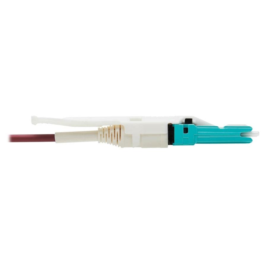 Tripp Lite N822C-05M-Mg 400G Duplex Multimode 50/125 Om4 Fiber Optic Cable (Cs-Pc/Cs-Pc), Round Lszh Jacket, Magenta, 5 M