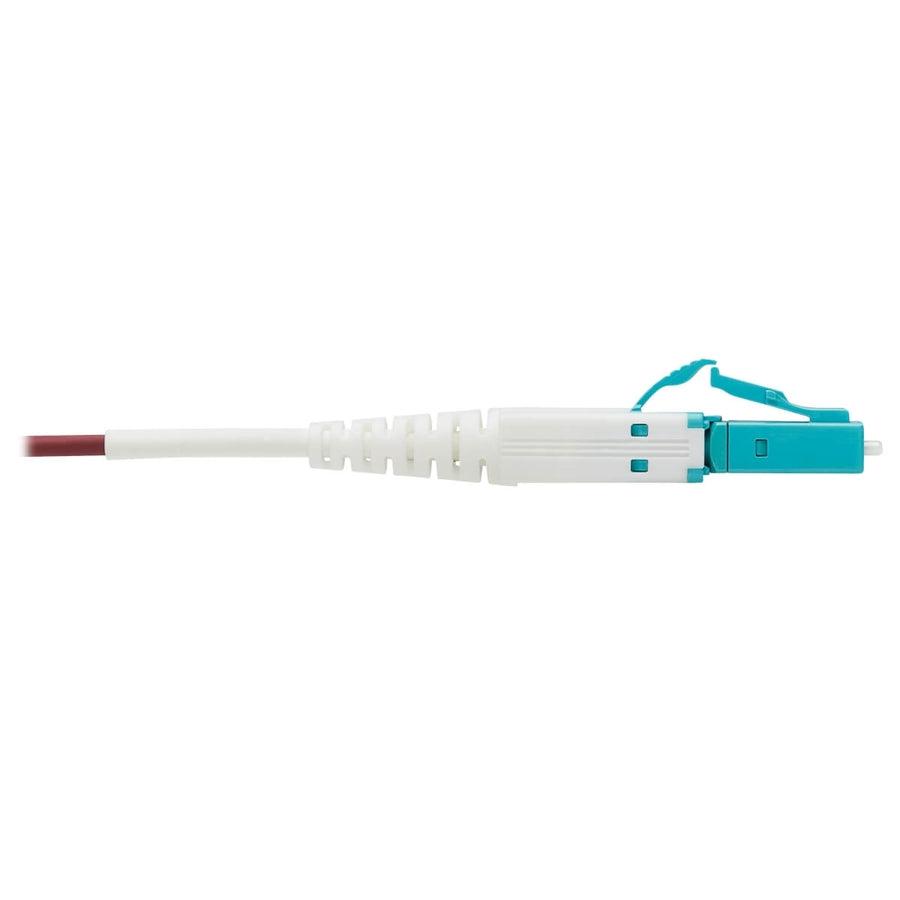 Tripp Lite N822L-03M-Mg 400G Duplex Multimode 50/125 Om4 Fiber Optic Cable (Cs-Pc/Lc-Pc), Round Lszh Jacket, Magenta, 3 M