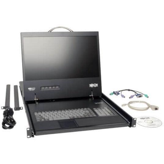 Tripp Lite Netcommander 16-Port Cat5 1U Rack-Mount Console Kvm Switch With 19-In. Lcd