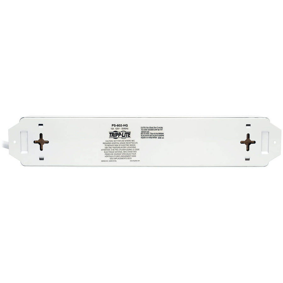 Tripp Lite Not For Patient-Care Vicinity – Ul 1363 Medical-Grade Power Strip With 6 Hospital-Grade Outlets, 1.5 Ft. Cord