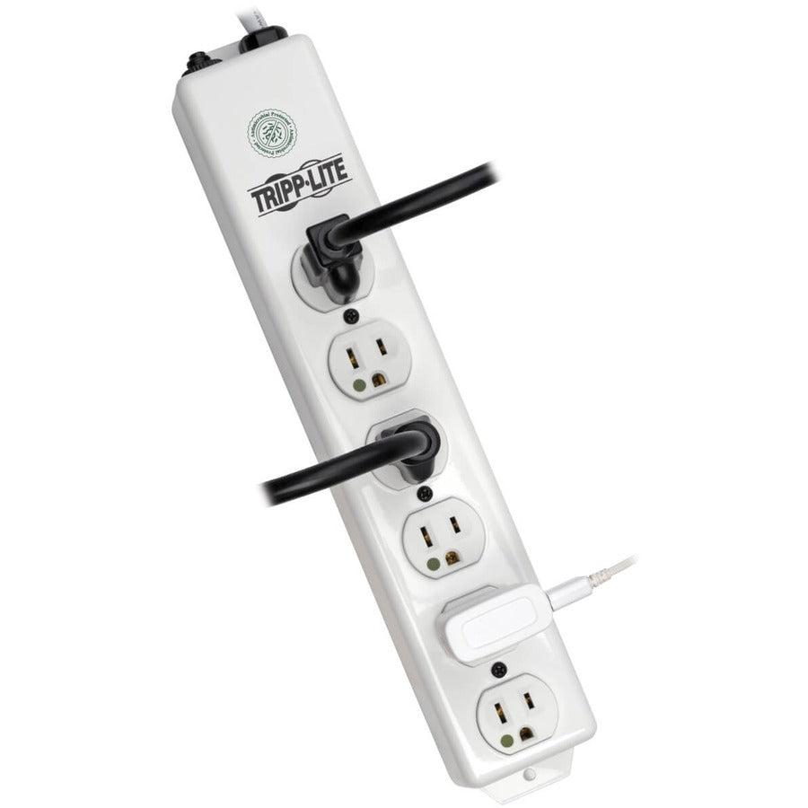 Tripp Lite Not For Patient-Care Vicinity  Ul 1363 Medical-Grade Power Strip With 6 Hospital-Grade Outlets, 6 Ft. Cord