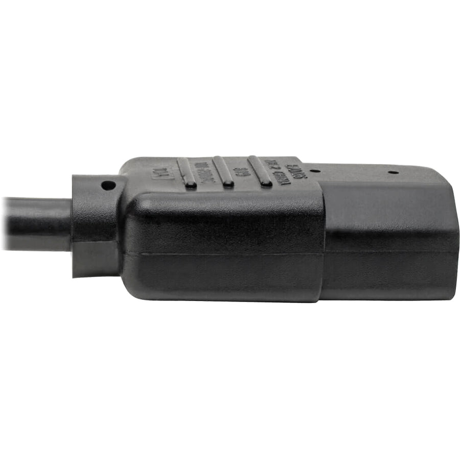 Tripp Lite P004-003-13A Pdu Power Cord, C13 To C14 - 13A, 250V, 16 Awg, 3 Ft. (0.91 M), Black