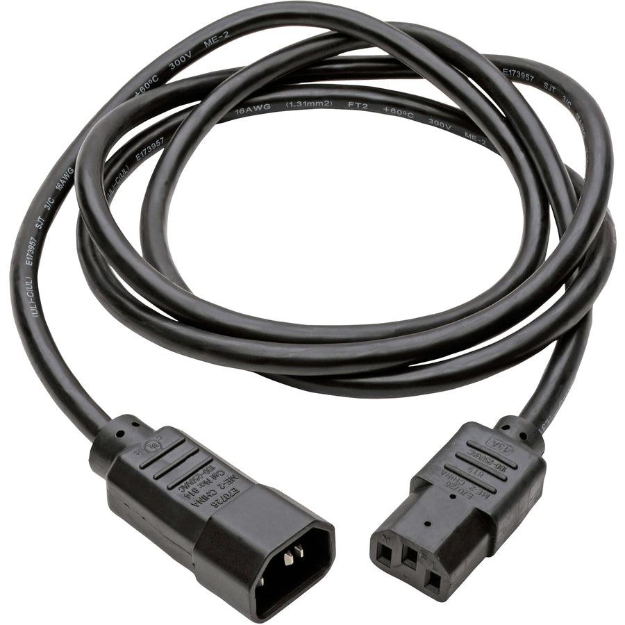 Tripp Lite P004-005-13A Pdu Power Cord, C13 To C14 - 13A, 250V, 16 Awg, 5 Ft. (1.52 M), Black
