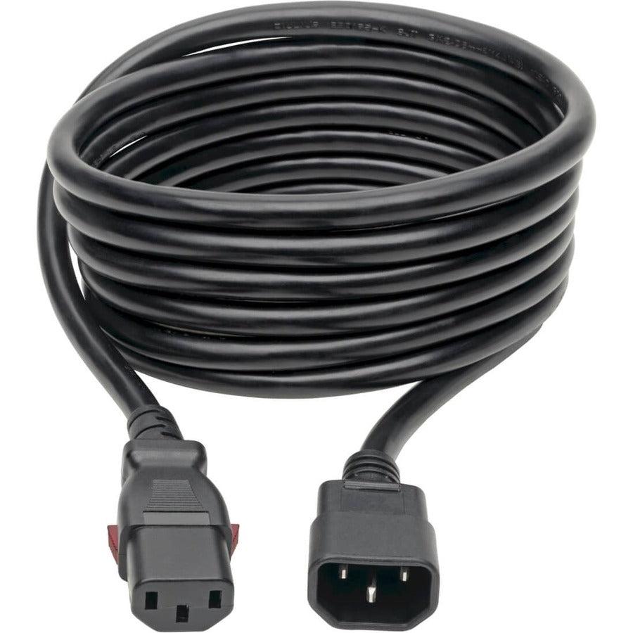 Tripp Lite P005-L10 Heavy-Duty Pdu Power Cord, Locking C13 To C14 - 15A, 250V, 14 Awg, 10 Ft. (3.05 M)