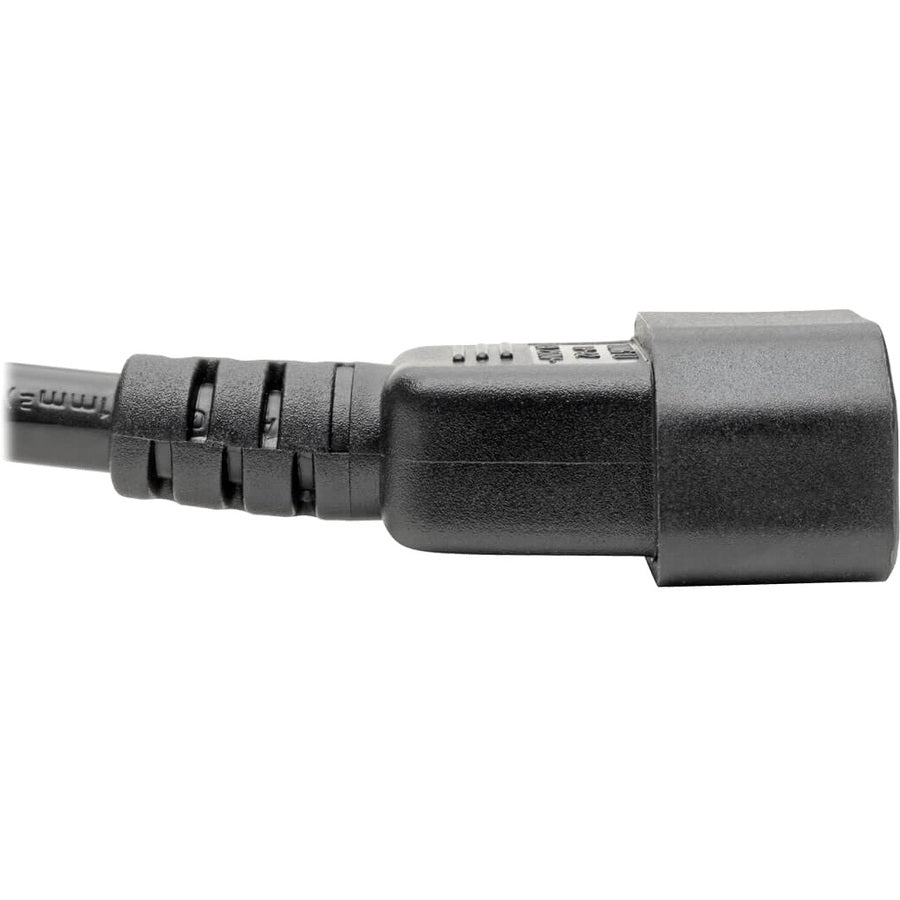 Tripp Lite P047-006-10A Power Cord, C19 To C14 - 10A, 100-250V, 16 Awg, 6 Ft. (1.83 M), Black
