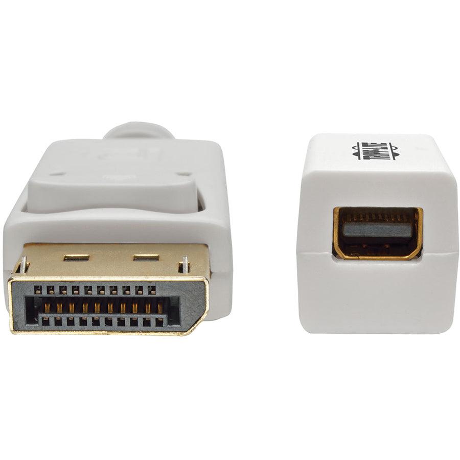 Tripp Lite P134-003-Mdp Displayport To Mini Displayport Adapter Cable (M/F), 4K 60 Hz, 3 Ft. (0.9 M)