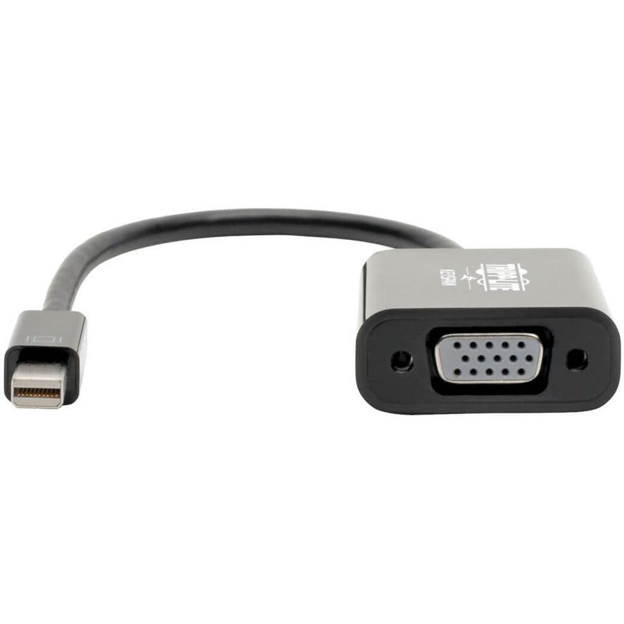 Tripp Lite P137-06N-Vgav2B Keyspan Mini Displayport To Active Vga Adapter, Video Converter, Dp1.2, (M/F), Black, 6-In. (15.24 Cm)