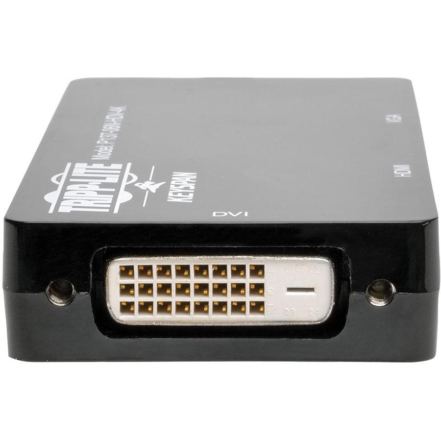 Tripp Lite P137-Ghdv-V2-K 4K Video And Ethernet 2-In-1 Accessory Kit For Microsoft Surface And Surface Pro With Rj45, Dvi, Vga And Hdmi Ports