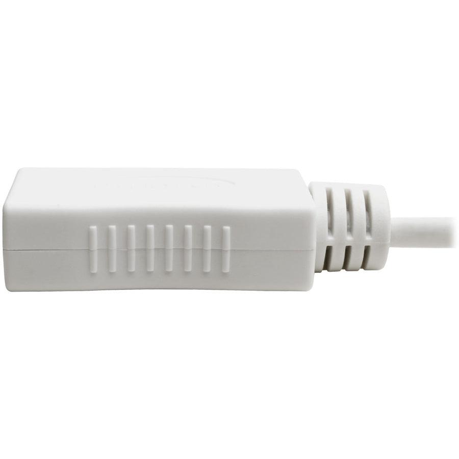 Tripp Lite P139-06N-Dp-V2B Keyspan Mini Displayport To Displayport Cable Adapter (M/F) - 4K 60 Hz, Dp 1.2, Hdcp 2.2, 6 In. (15.2 Cm)