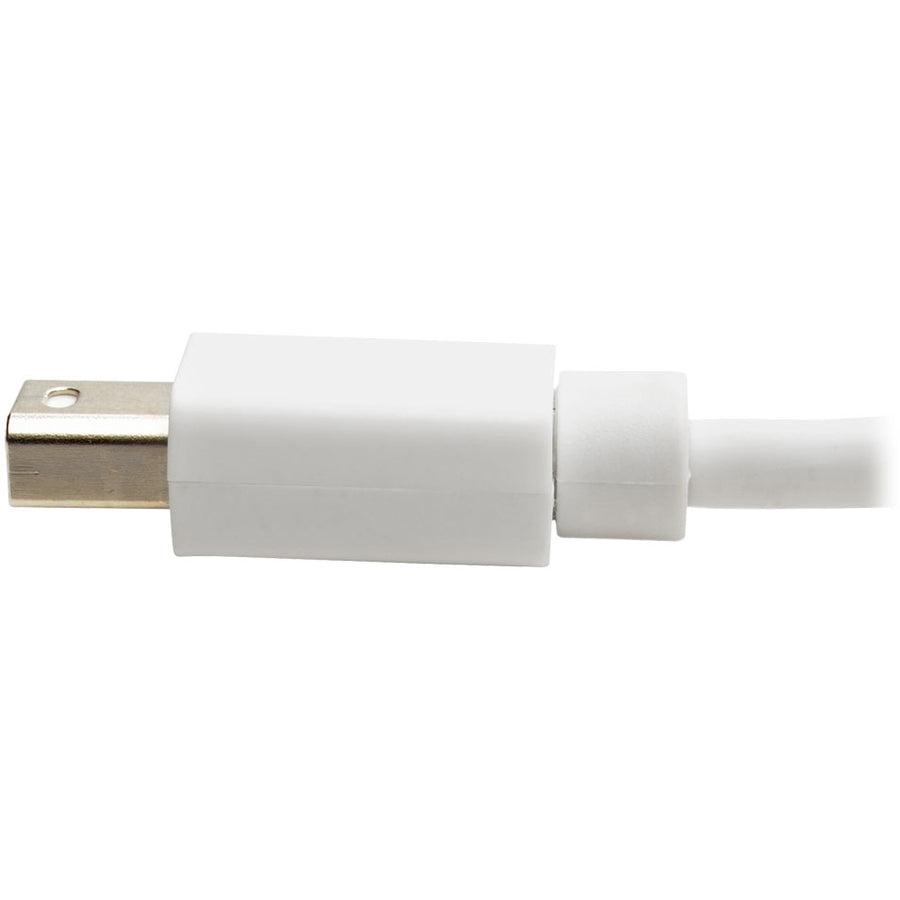 Tripp Lite P139-06N-Dp-V2B Keyspan Mini Displayport To Displayport Cable Adapter (M/F) - 4K 60 Hz, Dp 1.2, Hdcp 2.2, 6 In. (15.2 Cm)