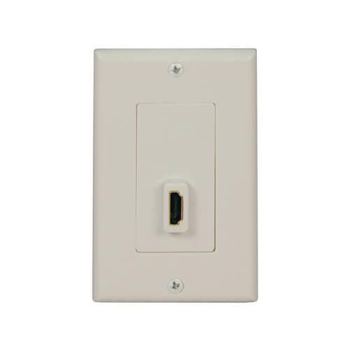 Tripp Lite P166-001-P Hdmi Send/Receive Pass-Through Wallplate, White (F/F)