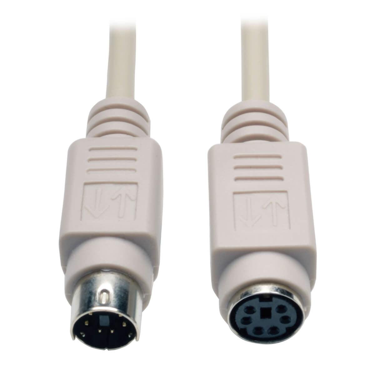 Tripp Lite P222-050 Ps/2 Keyboard Or Mouse Extension Cable (Mini-Din6 M/F), 50 Ft. (15.24 M)