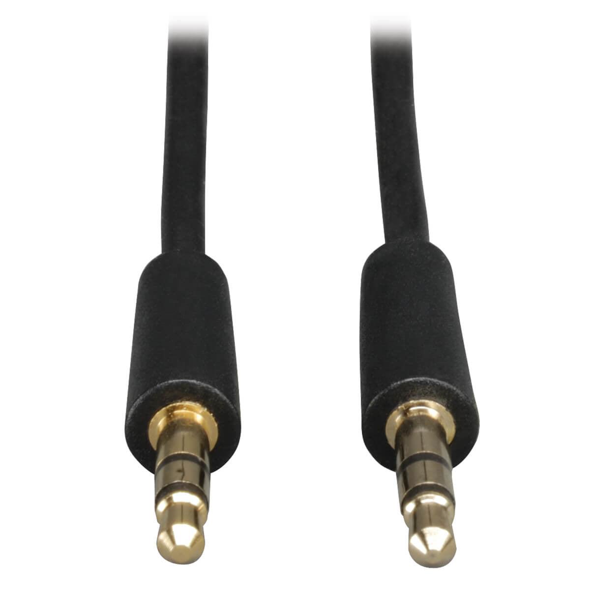 Tripp Lite P312-015 3.5Mm Mini Stereo Audio Cable For Microphones, Speakers And Headphones (M/M), 15 Ft. (4.57 M)