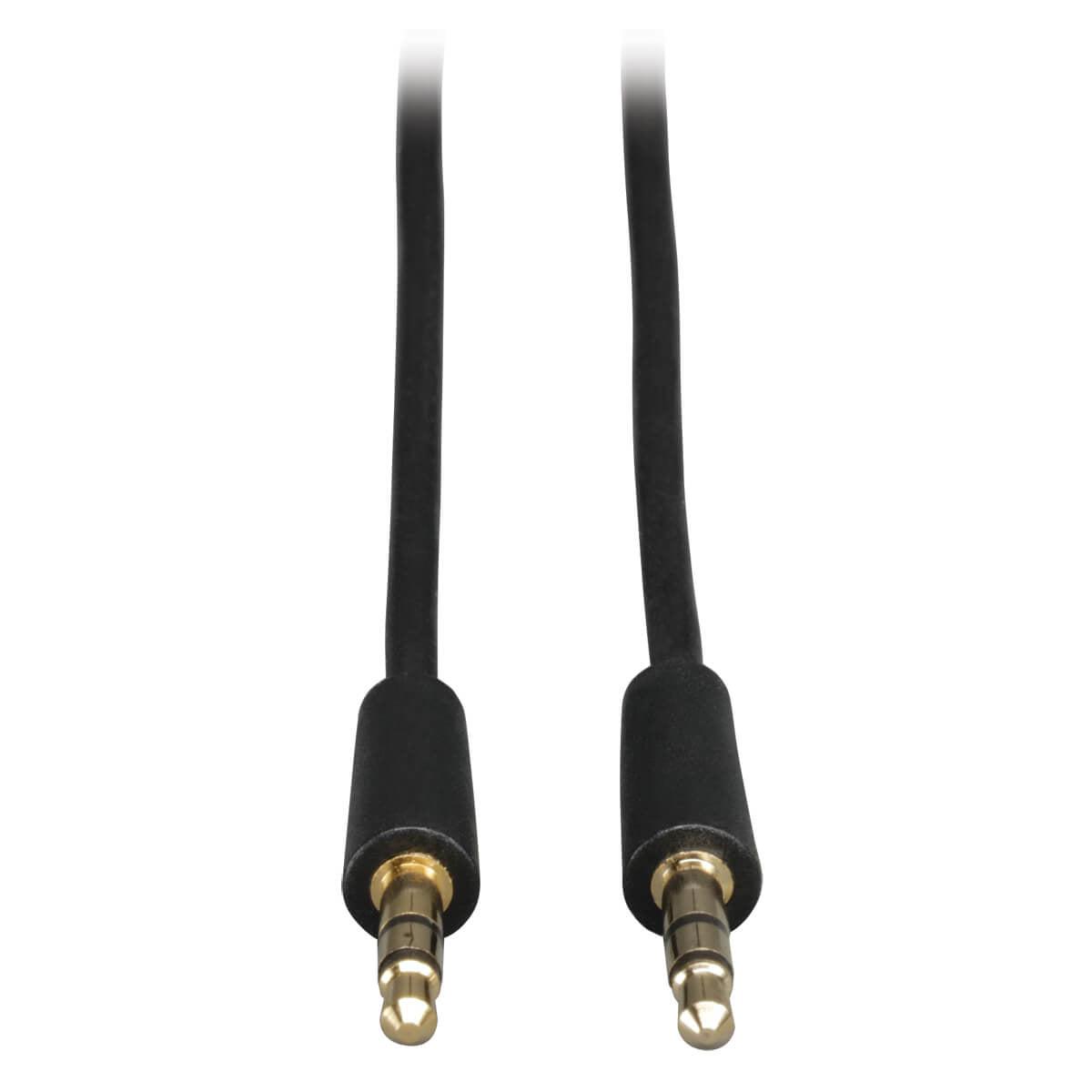 Tripp Lite P312-050 3.5Mm Mini Stereo Audio Cable For Microphones, Speakers And Headphones (M/M), 50 Ft. (15.24 M)