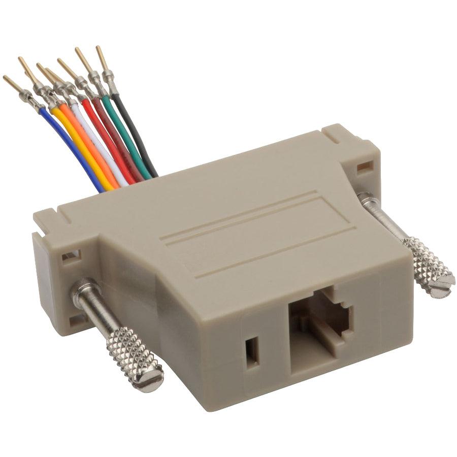 Tripp Lite P440-825Fm Db25 To Rj45 Modular Serial Adapter (M/F), Rs-232, Rs-422, Rs-485