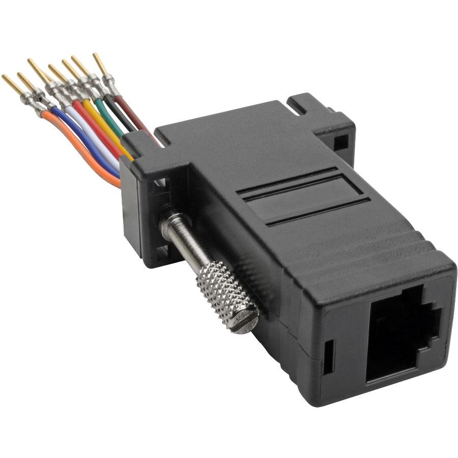 Tripp Lite P440-89Fm Db9 To Rj45 Modular Serial Adapter (M/F), Rs-232, Rs-422, Rs-485