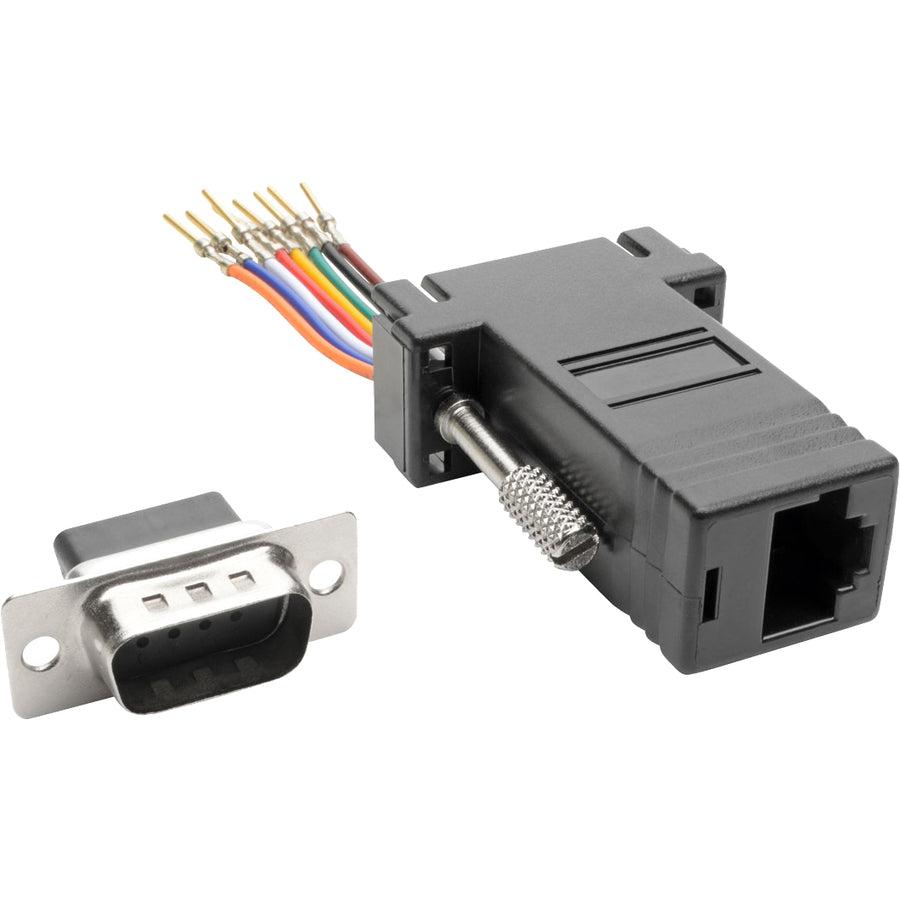 Tripp Lite P440-89Fm Db9 To Rj45 Modular Serial Adapter (M/F), Rs-232, Rs-422, Rs-485