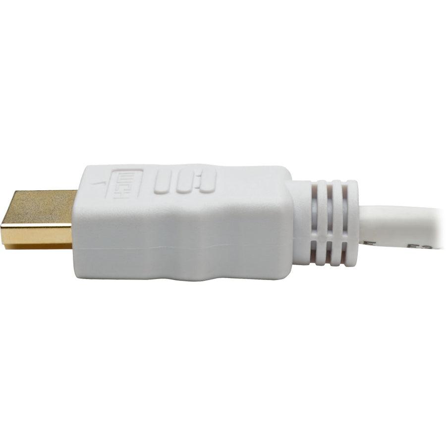 Tripp Lite P568-016-Wh High-Speed Hdmi Cable, Gripping Connectors, 4K @30Hz (M/M), White, 16 Ft. (4.88 M)