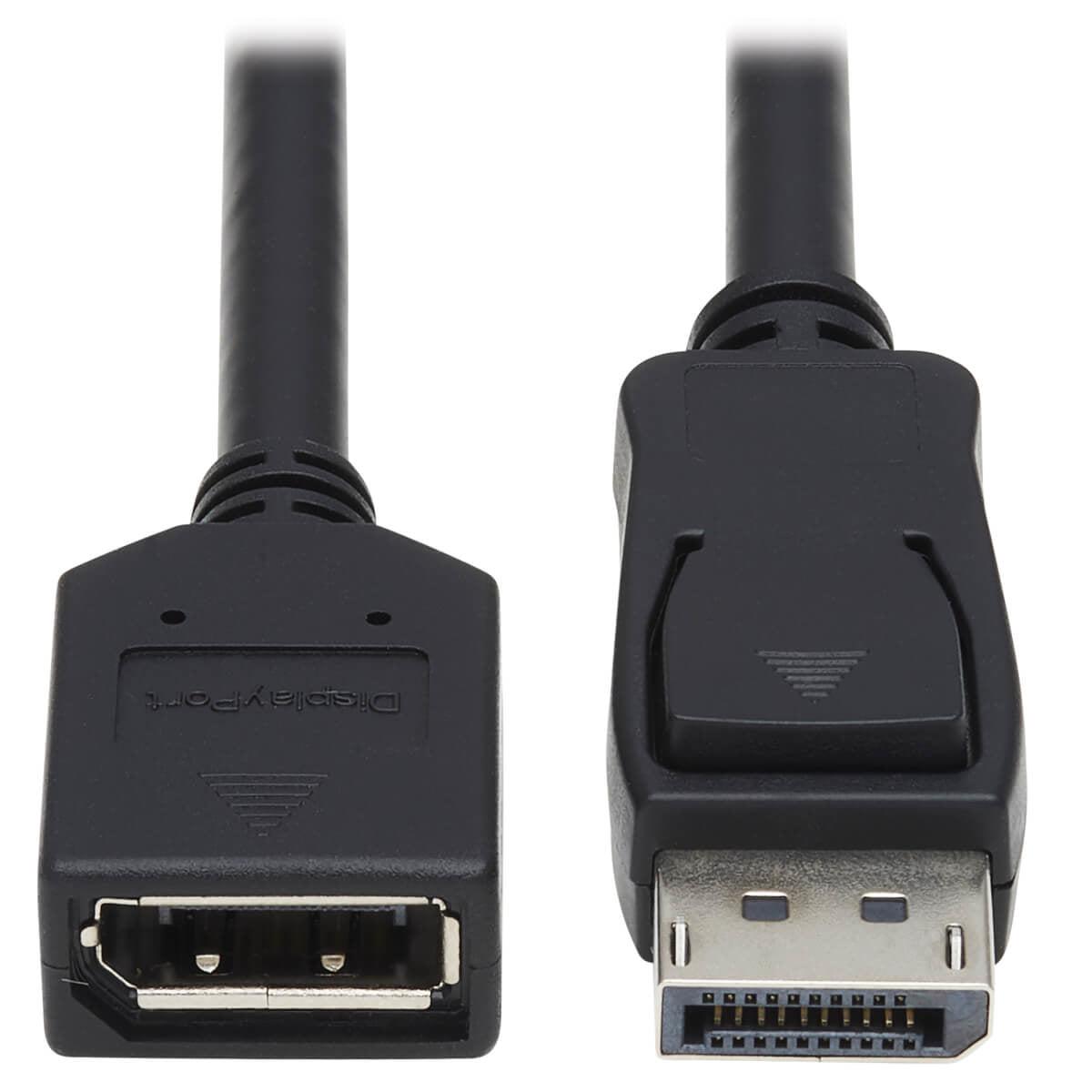 Tripp Lite P579-003 Displayport Extension Cable With Latch, 4K @ 60 Hz, Hdcp 2.2 (M/F), 3 Ft. (0.91 M)