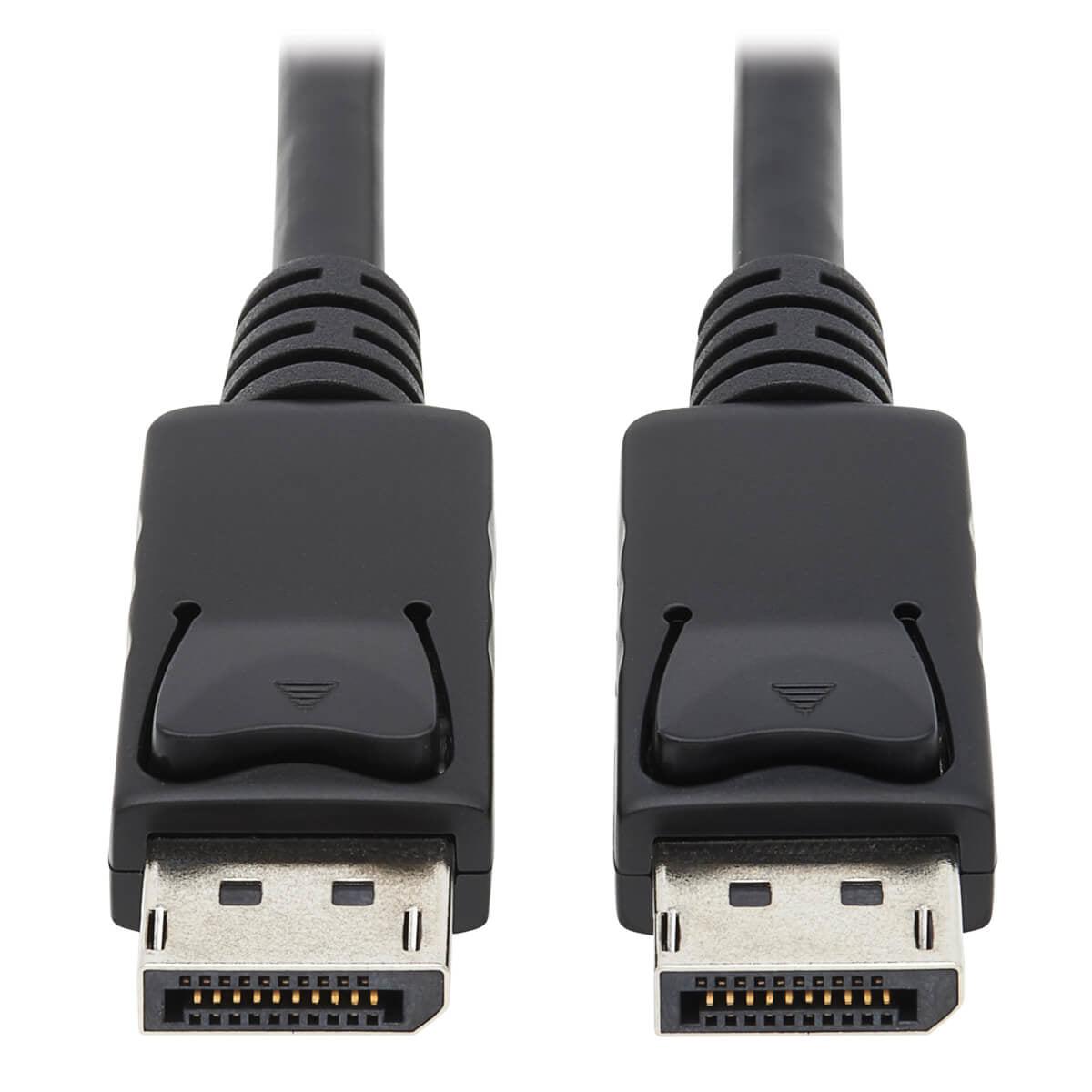Tripp Lite P580-010 Displayport Cable With Latches, 4K @ 60 Hz, (M/M) 10 Ft. (3.05 M)