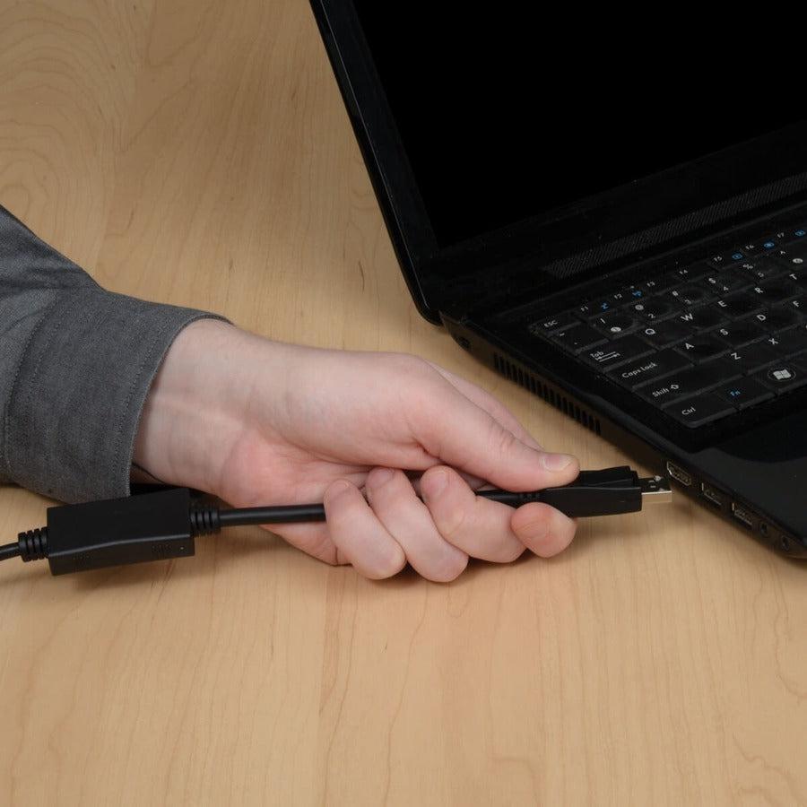 Tripp Lite P581-006-Vga Displayport To Vga Active Adapter Cable (Dp With Latches To Hd15 M/M), 6 Ft. (1.8 M)