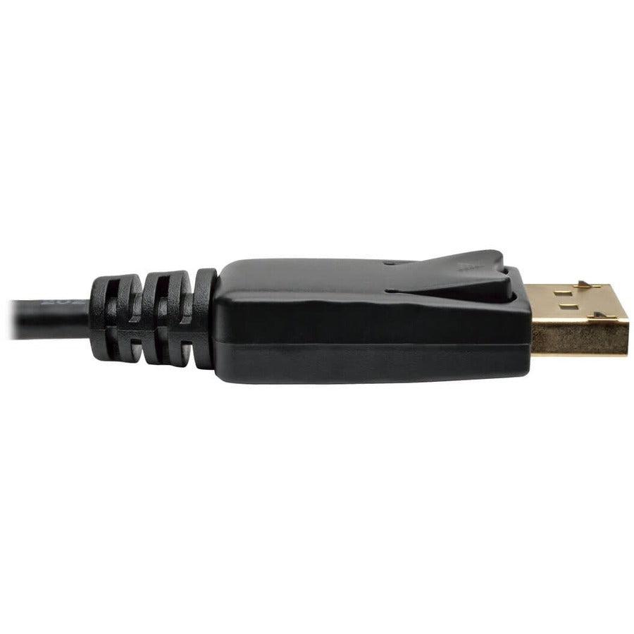 Tripp Lite P583-006-Bk Mini Displayport To Displayport Adapter Cable (M/M), 4K 60 Hz, Black, 6 Ft. (1.8 M)