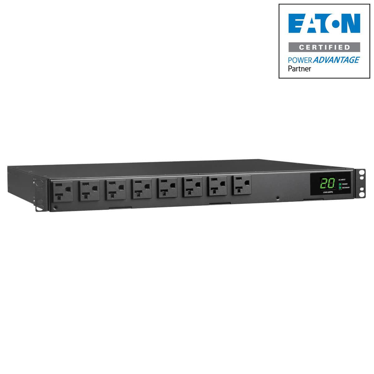 Tripp Lite Pdumh20Ats Power Distribution Unit (Pdu) 16 Ac Outlet(S) 1U Black