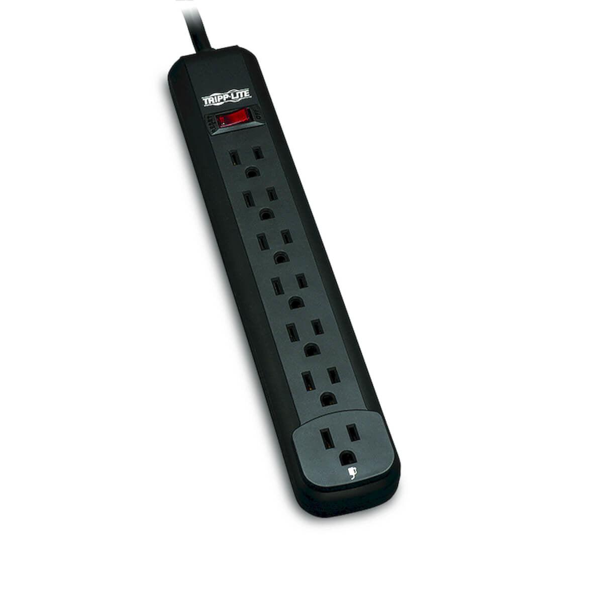Tripp Lite Ps712B Surge Protector Black 7 Ac Outlet(S) 120 V 3.66 M
