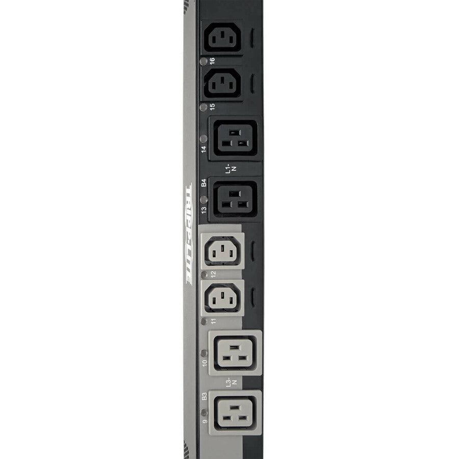 Tripp Lite Pdu3Xevsrhwa 28.8Kw 220-240V 3Ph Switched Pdu - Lx Interface, Gigabit, 24 Outlets, Hardwire 380-415V Input, Lcd, 1.8 M Cord, 0U 1.8 M Height, Taa