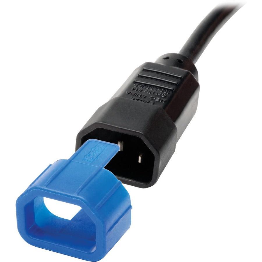 Tripp Lite Plc13Bl Plug-Lock Inserts (C14 Power Cord To C13 Outlet), Blue, 100 Pack