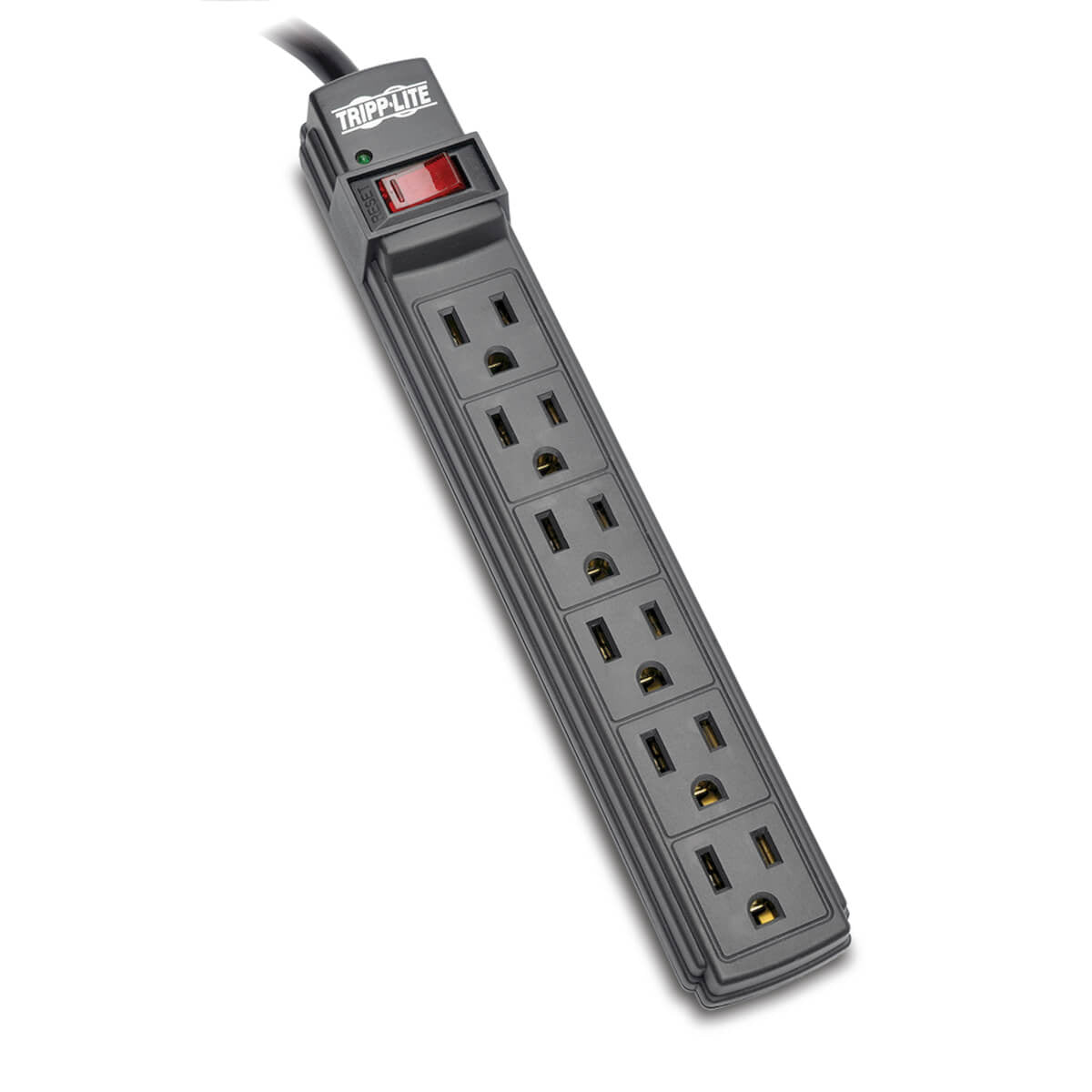 Tripp Lite Power It! Black 6 Ac Outlet(S) 120 V 1.83 M