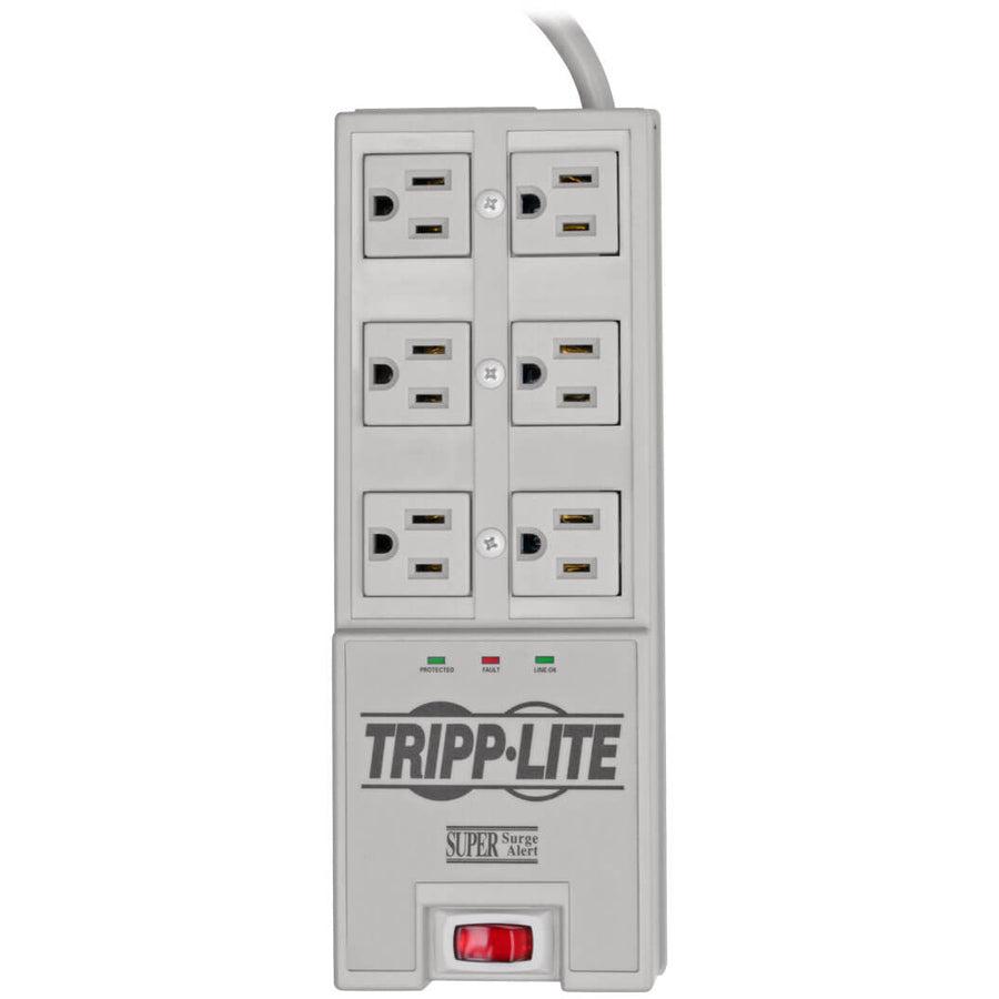 Tripp Lite Protect It! 6-Outlet Super Surge Alert Protector, 6-Ft. Cord, 2420 Joules
