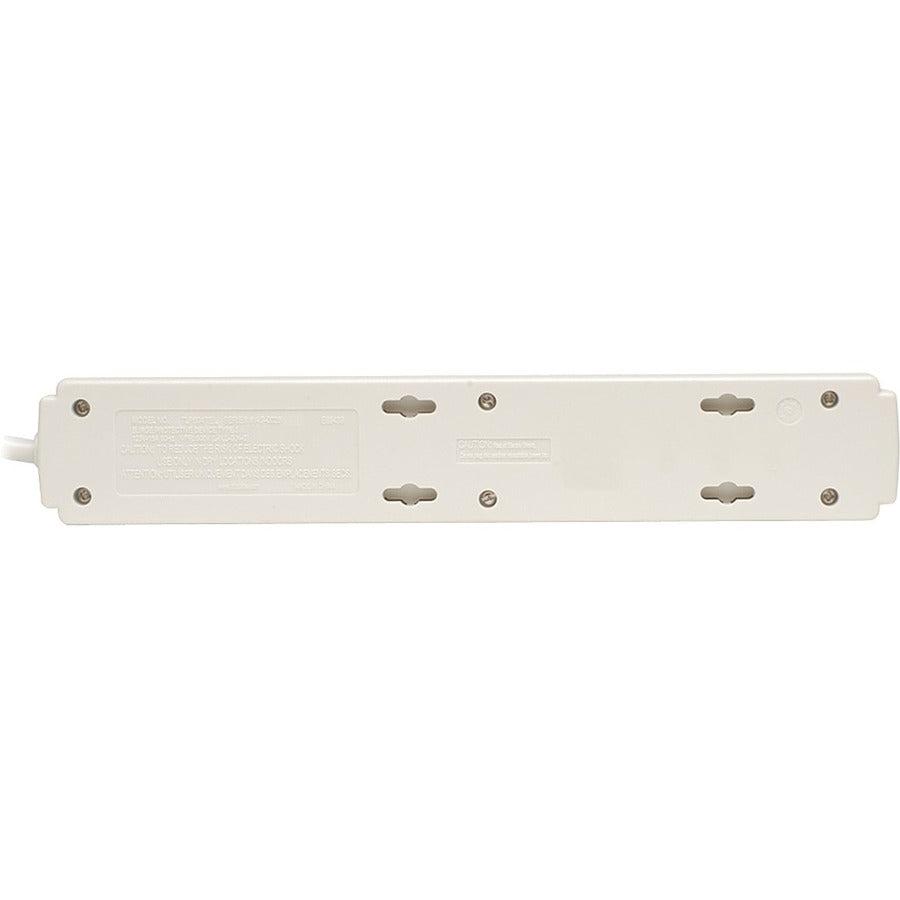 Tripp Lite Protect It! 6-Outlet Surge Protector, 4-Ft. Cord, 790 Joules, Tel/Fax/Modem Protection