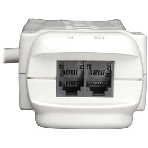 Tripp Lite Protect It! 7-Outlet Surge Protector, 6-Ft. Cord, 1080 Joules, Fax/Modem Protection, Rj11