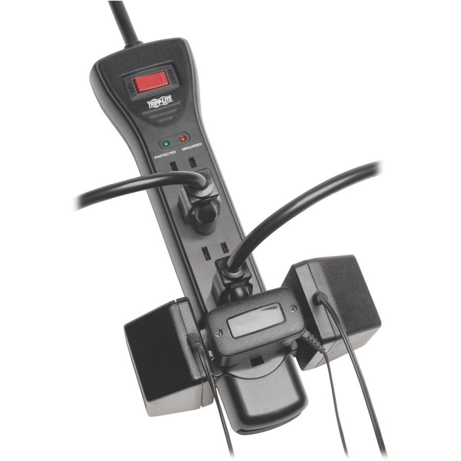 Tripp Lite Protect It! 7-Outlet Surge Protector, 7.62 M (25-Ft.) Cord, 2160 Joules, Black Housing