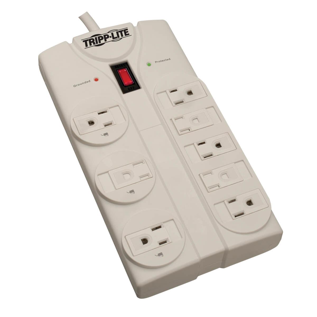 Tripp Lite Protect It! 8-Outlet Surge Protector, 25-Ft. Cord, 1440 Joules