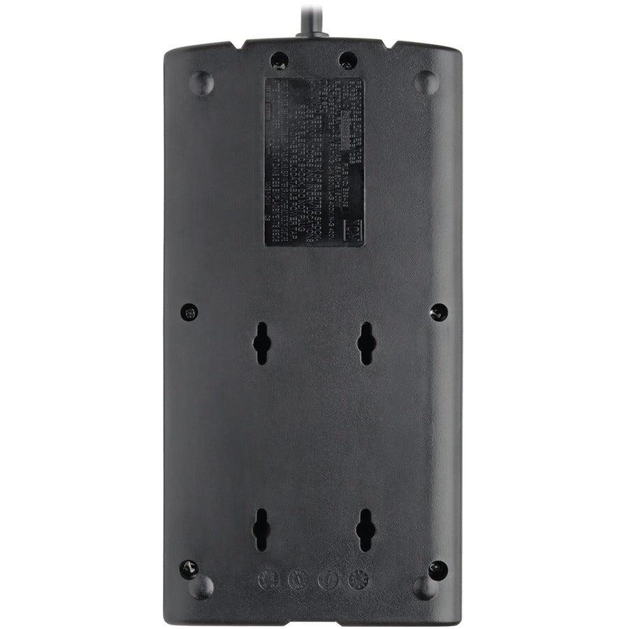 Tripp Lite Protect It! 8-Outlet Surge Protector, 8-Ft. Cord, 2160 Joules, Tel/Fax/Modem/Coax Protection, Rj11