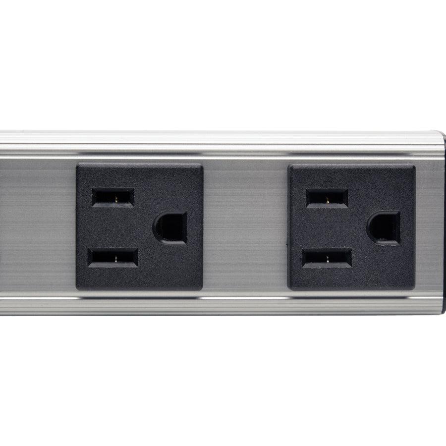 Tripp Lite Ps120406 Power Extension 1.83 M 4 Ac Outlet(S) Black, Grey