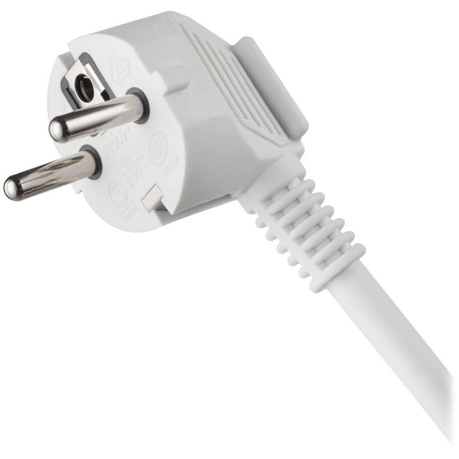 Tripp Lite Ps3G15 3-Outlet Power Strip - German Type F Schuko Outlets, 220-250V, 16A, 1.5 M Cord, Schuko Plug, White