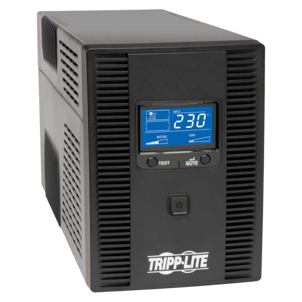 Tripp Lite Smx1500Lcdt Smartpro 230V 1.5Kva 900W Line-Interactive Ups, Tower, Lcd, Usb, 8 Outlets