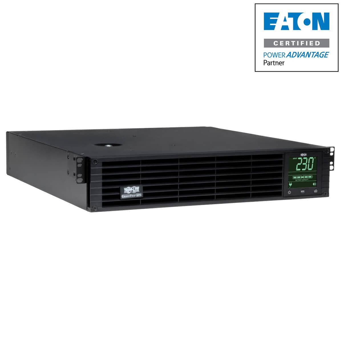 Tripp Lite Smx1500Xlrt2U 1500Va 1350W 230V Line-Interactive Ups - 8 C13 Outlets, C14 Input, Network Card Option, Lcd, Usb, Db9, 2U