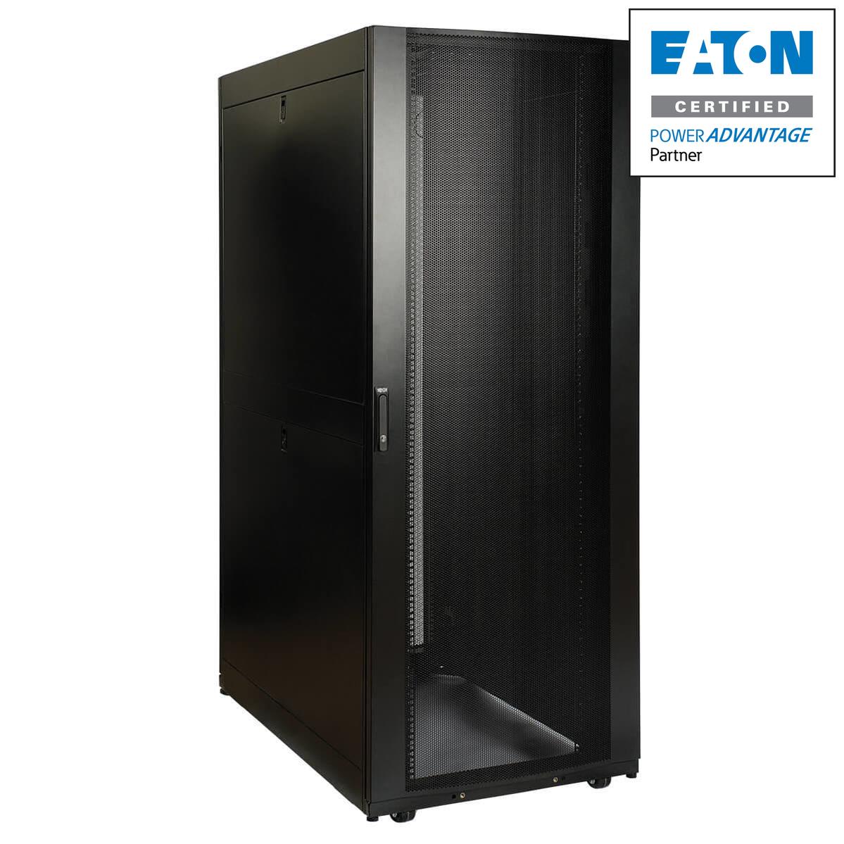 Tripp Lite Sr45Ubdpwd 45U Smartrack Deep And Wide Rack Enclosure Cabinet With Doors & Side Panels